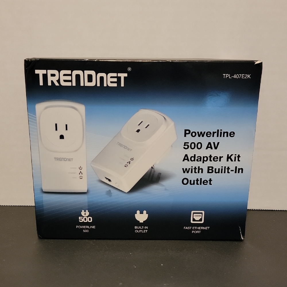 TRENDnet White Powerline Networking Adapter